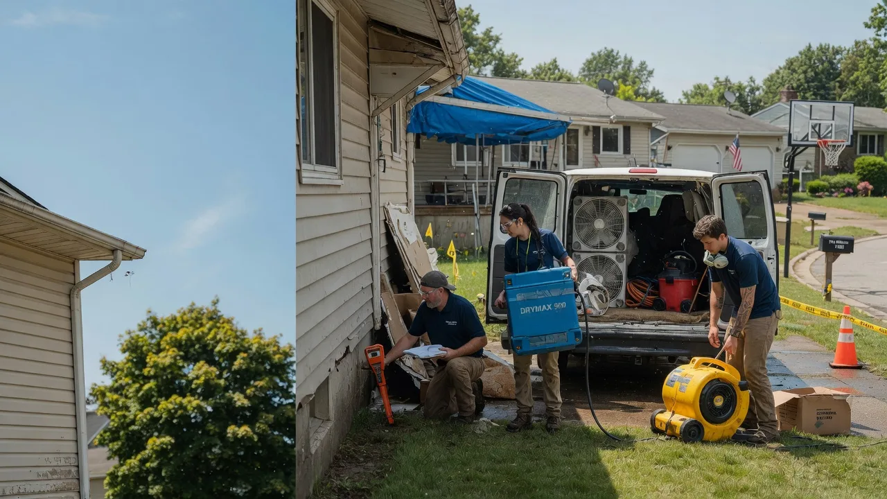 Ceiling Leak Cleanup in Cedar Point, IL near me